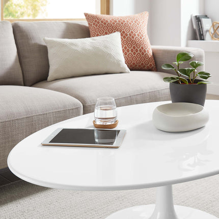Modway EEI-1139 Lippa 42" Oval Wood Coffee Table Modway