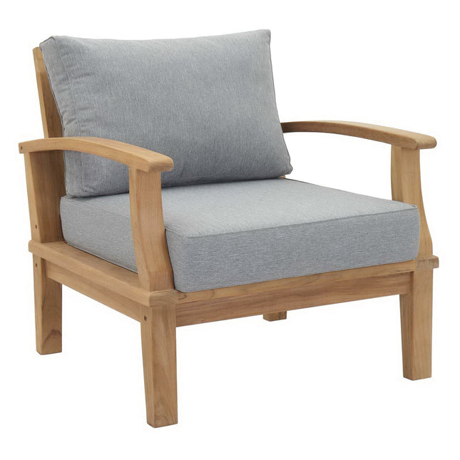 Modway EEI-1143 Marina Outdoor Patio Teak Armchair Modway