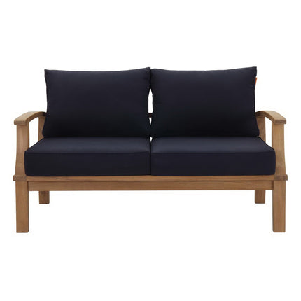 Modway EEI-1144 Marina Outdoor Patio Teak Loveseat Modway