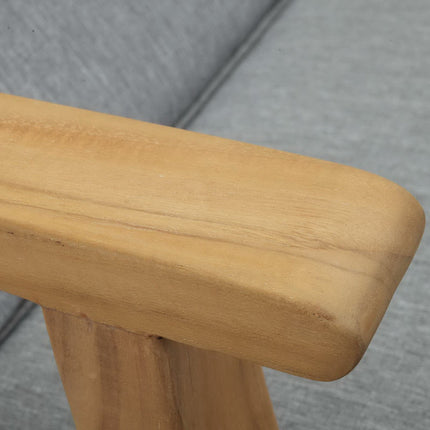 Modway EEI-1151 Marina Outdoor Patio Teak Single Chaise Modway