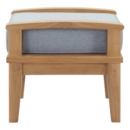 Modway EEI-1152 Marina Outdoor Patio Teak Ottoman Modway