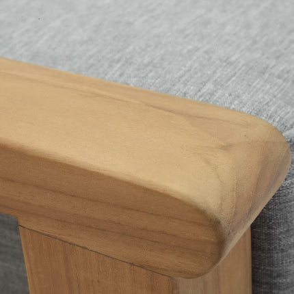 Modway EEI-1152 Marina Outdoor Patio Teak Ottoman Modway