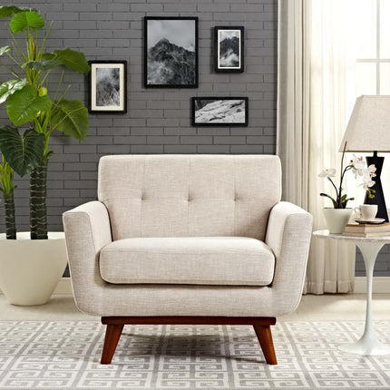 Modway EEI-1178 Engage Upholstered Fabric Armchair Modway