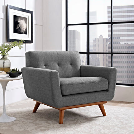 Modway EEI-1178 Engage Upholstered Fabric Armchair Modway