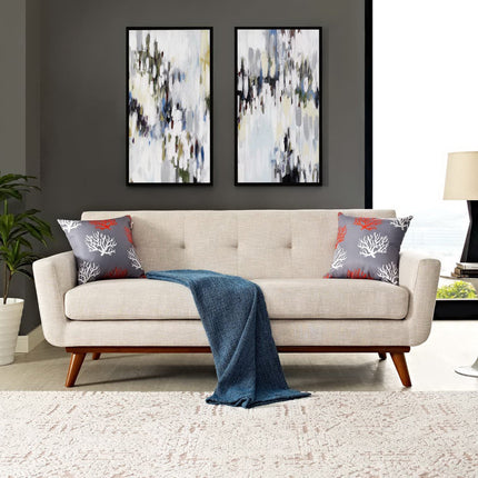 Modway EEI-1179 Engage Upholstered Fabric Loveseat Modway