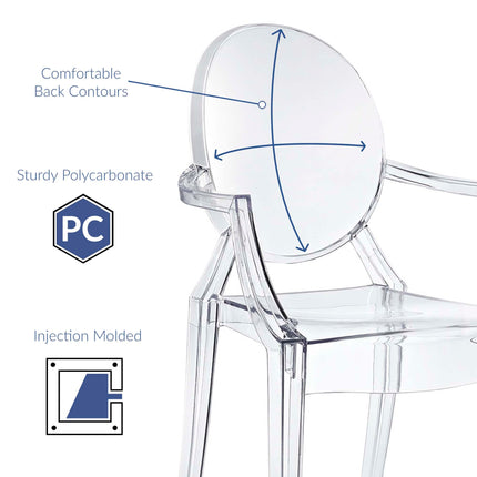 Modway EEI-121 Casper Dining Armchair Modway