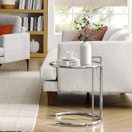 Modway EEI-125 Eileen Gray Metal Side Table Modway