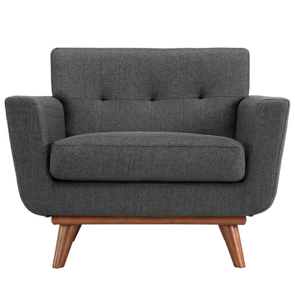 Modway EEI-1284 Engage Wood Armchair Set of 2 Modway
