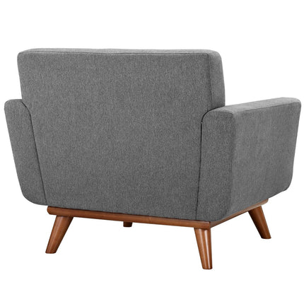 Modway EEI-1284 Engage Wood Armchair Set of 2 Modway