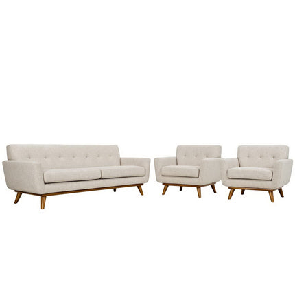 Modway EEI-1345 Engage Armchairs and Sofa Set of 3 Modway