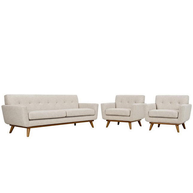 Modway EEI-1345 Engage Armchairs and Sofa Set of 3 Modway