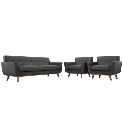 Modway EEI-1345 Engage Armchairs and Sofa Set of 3 Modway