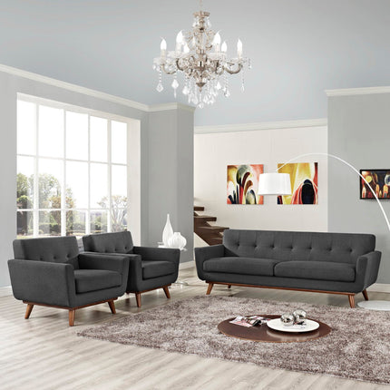 Modway EEI-1345 Engage Armchairs and Sofa Set of 3 Modway