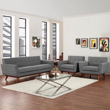 Modway EEI-1345 Engage Armchairs and Sofa Set of 3 Modway