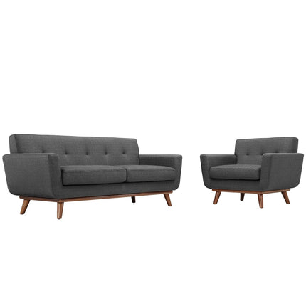 Modway EEI-1346 Engage Armchair and Loveseat Set of 2 Modway