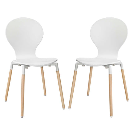 Modway EEI-1368 Path Dining Chair Set of 2 Modway