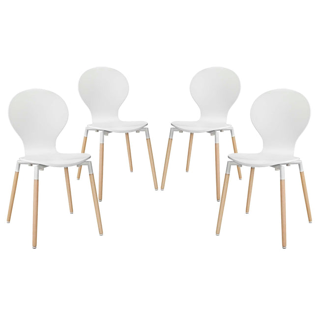 Modway EEI-1369 Path Dining Chair Set of 4 Modway
