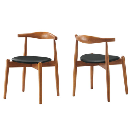 Modway EEI-1377 Stalwart Dining Side Chairs Set of 2 - Plaza Home Decor
