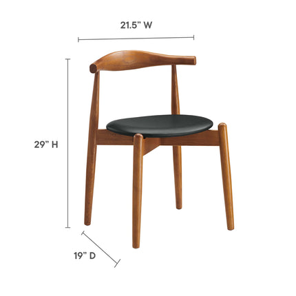 Modway EEI-1377 Stalwart Dining Side Chairs Set of 2 - Plaza Home Decor