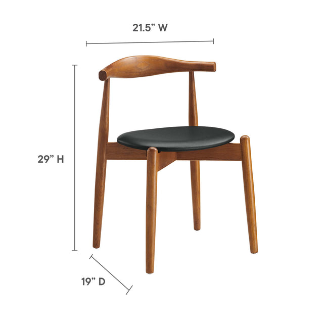 Modway EEI-1377 Stalwart Dining Side Chairs Set of 2 - Plaza Home Decor