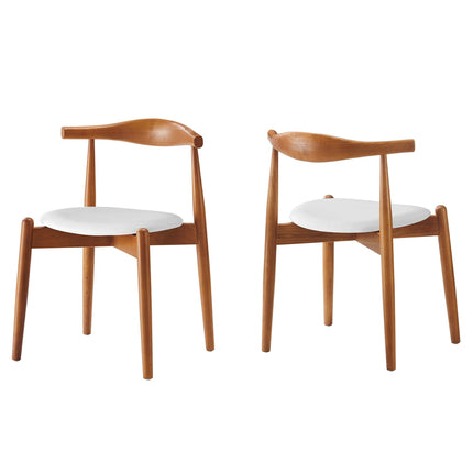Modway EEI-1377 Stalwart Dining Side Chairs Set of 2 - Plaza Home Decor