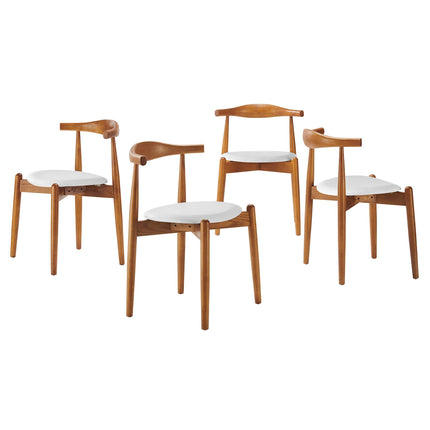 Modway EEI-1378 Stalwart Dining Side Chairs Set of 4 - Plaza Home Decor