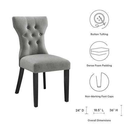 Modway EEI-1380 Silhouette Dining Side Chair - Plaza Home Decor