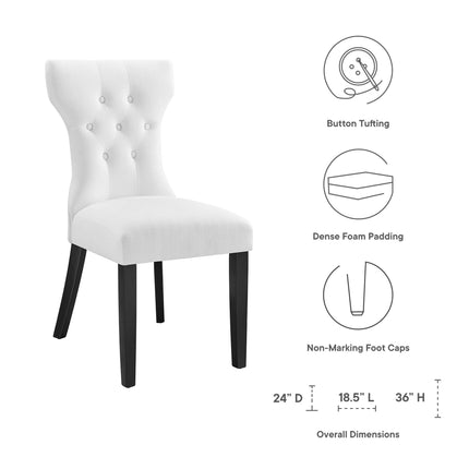 Modway EEI-1380 Silhouette Dining Side Chair - Plaza Home Decor