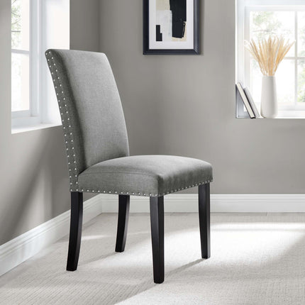 Modway EEI-1384 Parcel Dining Upholstered Fabric Side Chair Modway