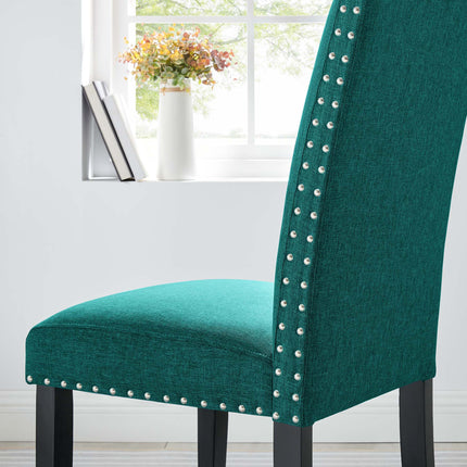 Modway EEI-1384 Parcel Dining Upholstered Fabric Side Chair Modway