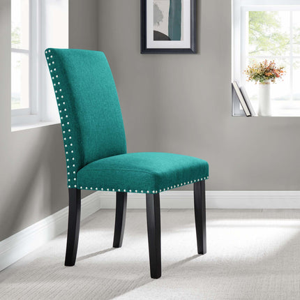 Modway EEI-1384 Parcel Dining Upholstered Fabric Side Chair Modway