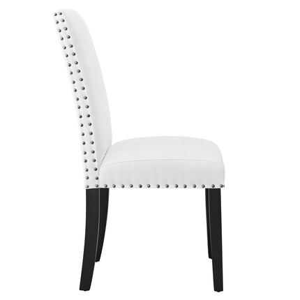Modway EEI-1384 Parcel Dining Upholstered Fabric Side Chair Modway