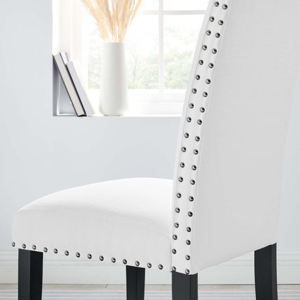 Modway EEI-1384 Parcel Dining Upholstered Fabric Side Chair Modway