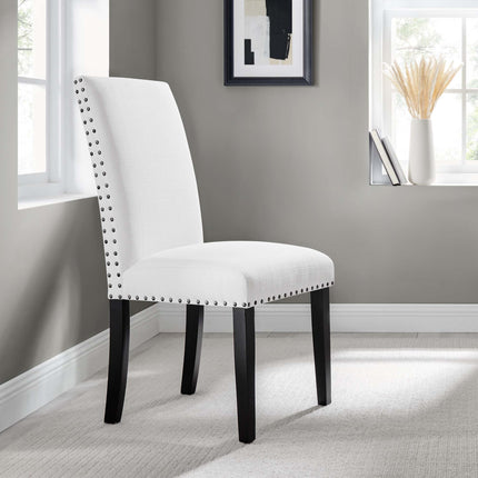 Modway EEI-1384 Parcel Dining Upholstered Fabric Side Chair Modway