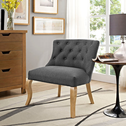 Modway EEI-1403 Royal Upholstered Fabric Armchair Modway