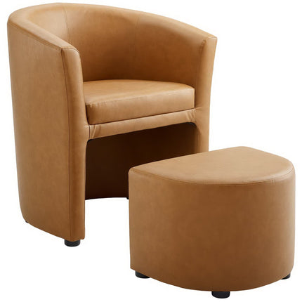 Modway EEI-1407 Divulge Armchair and Ottoman Modway
