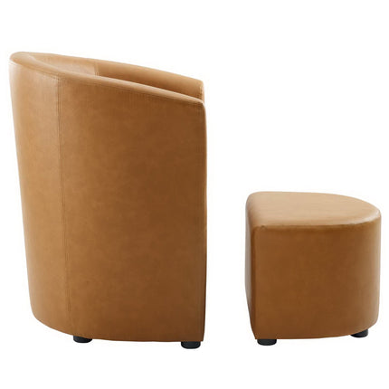 Modway EEI-1407 Divulge Armchair and Ottoman Modway
