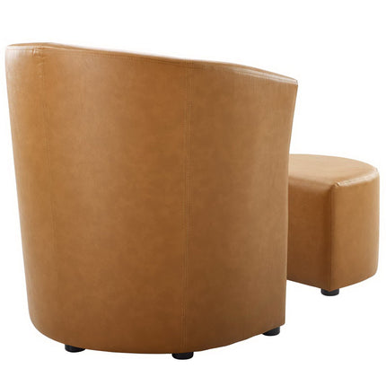 Modway EEI-1407 Divulge Armchair and Ottoman Modway