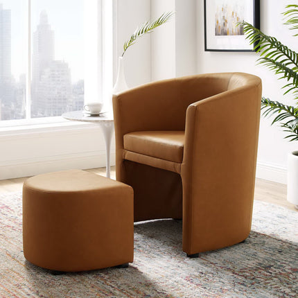 Modway EEI-1407 Divulge Armchair and Ottoman Modway