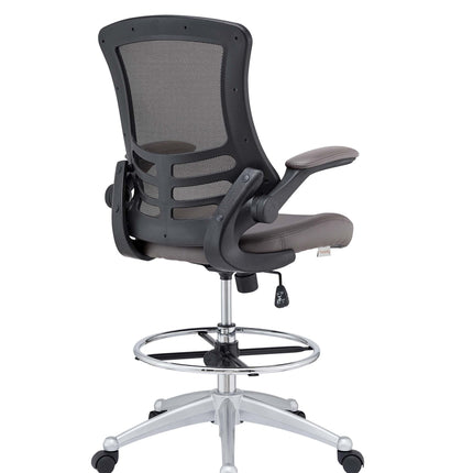 Modway EEI-1422 Attainment Vinyl Drafting Chair Modway
