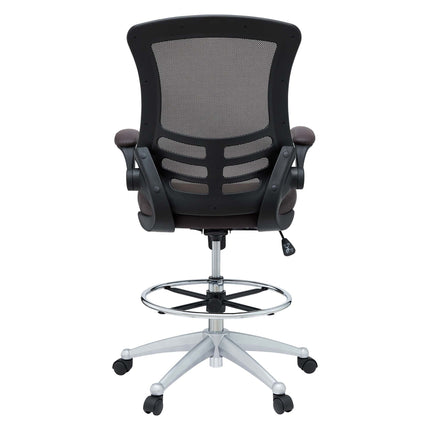 Modway EEI-1422 Attainment Vinyl Drafting Chair Modway