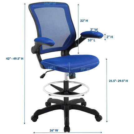 Modway EEI-1423 Veer Drafting Chair Modway
