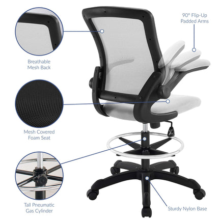 Modway EEI-1423 Veer Drafting Chair Modway
