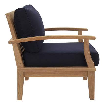 Modway EEI-1469 Marina 4 Piece Outdoor Patio Teak Set Modway