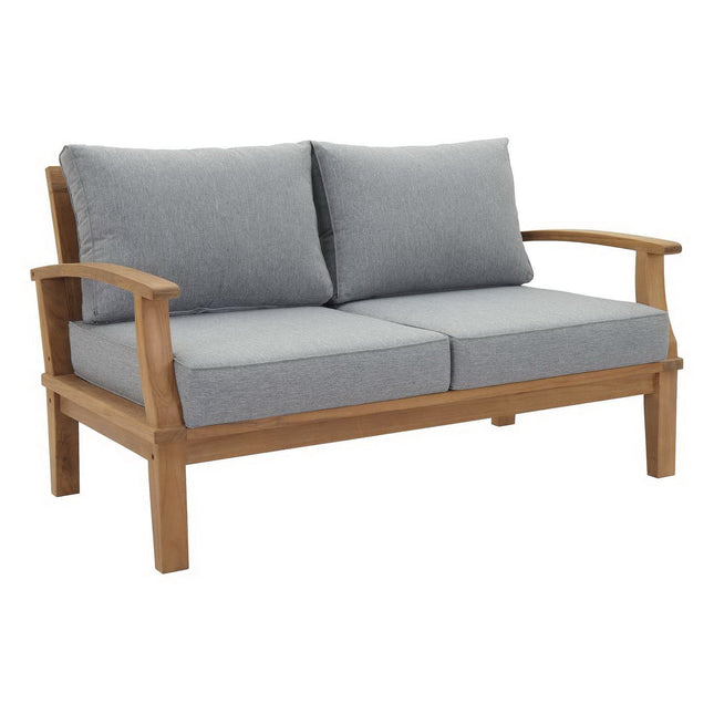 Modway EEI-1470 Marina 3 Piece Outdoor Patio Teak Set Modway