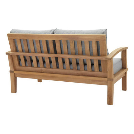 Modway EEI-1470 Marina 3 Piece Outdoor Patio Teak Set Modway