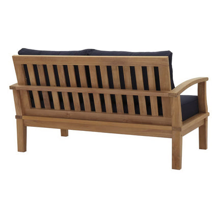 Modway EEI-1470 Marina 3 Piece Outdoor Patio Teak Set Modway