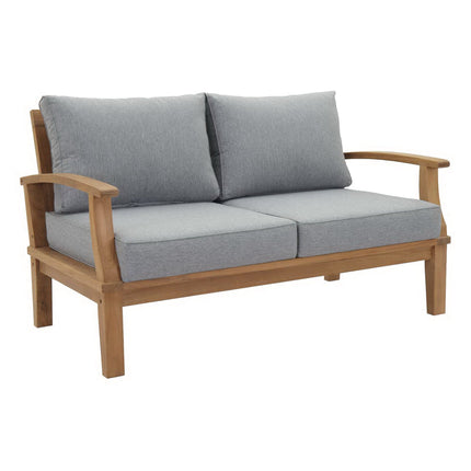 Modway EEI-1472 Marina 5 Piece Outdoor Patio Teak Set Modway