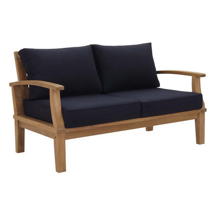 Modway EEI-1472 Marina 5 Piece Outdoor Patio Teak Set Modway