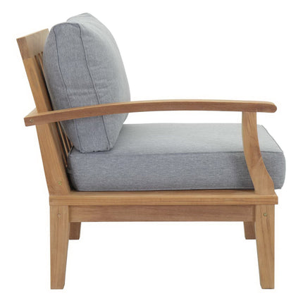 Modway EEI-1481 Marina 7 Piece Outdoor Patio Teak Set Modway
